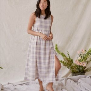 Christy Dawn - Remy Dress in Grey Plaid